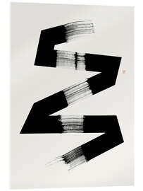 Acrylglasbild Linear Story N°3 - Thoth Adan