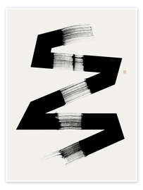 Wandbild Linear Story N°3 - Thoth Adan