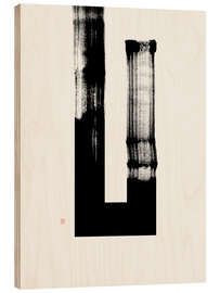 Holzbild Linear Story N°2 - Thoth Adan