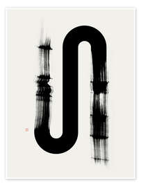 Wandbild Linear Story N°4 - Thoth Adan