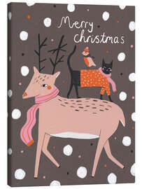 Leinwandbild Merry Christmas