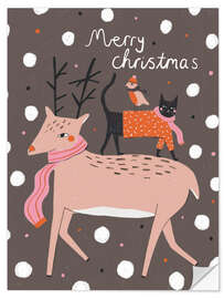 Wandsticker Merry Christmas