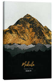 Leinwandbild Makalu, Nepal/China - Tobias Roetsch