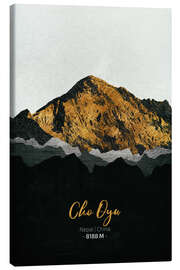 Tableau sur toile Cho Oyu, Nepal/China - Tobias Roetsch