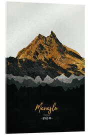 Acrylglasbild Manaslu, Nepal - Tobias Roetsch