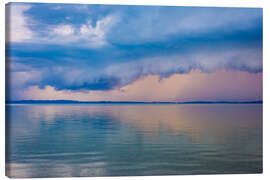 Leinwandbild Gewitter über dem Chiemsee - Martin Wasilewski