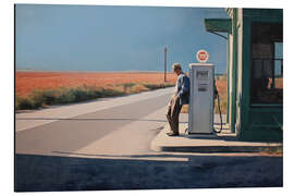 Alubild Wüstenstraße