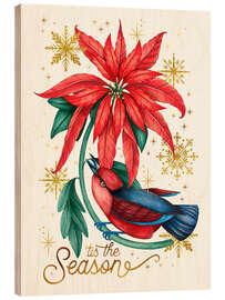 Holzbild 'Tis the season