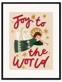 Gerahmter Kunstdruck Joy to the world