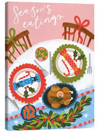 Leinwandbild Season's eatings - Lucy Hook