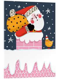 Acrylglasbild Runter durch den Schornstein - Nichola Cowdery