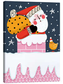 Leinwandbild Runter durch den Schornstein - Nichola Cowdery