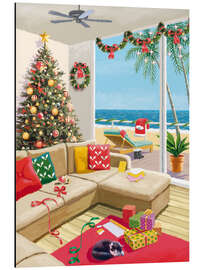 Alubild Kalifornische Weihnachten