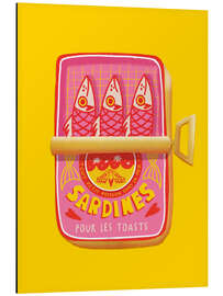 Magnettafel Sardines pour les toasts