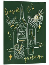 Acrylglasbild Season's greetings - Lucy Hook