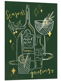 Hartschaumbild Season's greetings - Lucy Hook