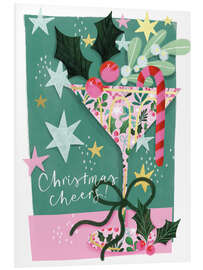 Hartschaumbild Christmas cheers!