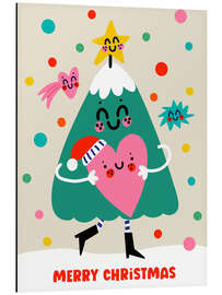 Alubild Merry Christmas
