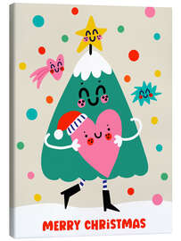 Leinwandbild Merry Christmas