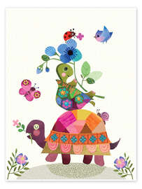 Obraz Cute turtles - Lynn Horrabin