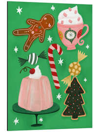 Alubild Weihnachtssüßigkeiten