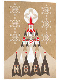 Acrylglasbild Noel-Schloss - Amanda Shufflebotham