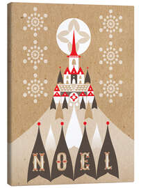 Leinwandbild Noel-Schloss - Amanda Shufflebotham