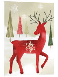 Gallery Print Weihnachtshirsch