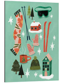 Alubild Winterstimmung