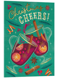Acrylglasbild Christmas Cheers!