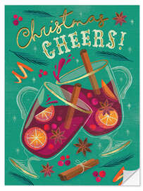 Wandsticker Christmas Cheers!