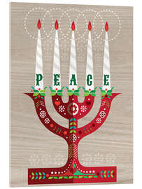 Acrylglasbild Peace chandelier - Amanda Shufflebotham