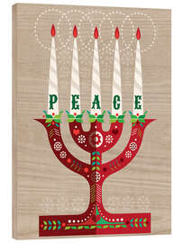 Holzbild Peace chandelier - Amanda Shufflebotham