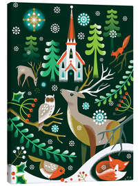 Leinwandbild Verzauberter Winter Motiv