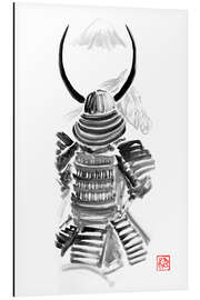 Aluminium print Samurai watching Fuji - Péchane