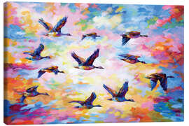 Leinwandbild Heimfliegen - Leon Devenice