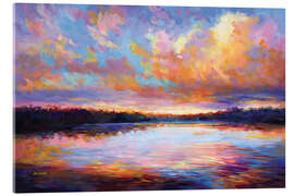 Acrylglasbild Abendliche Gnade - Leon Devenice