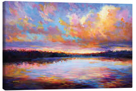 Leinwandbild Abendliche Gnade - Leon Devenice