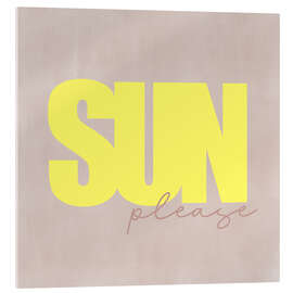 Acrylglasbild Sun please - Sam Reimann