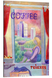 Magnettafel Coffee Relaxes