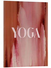 Acrylglasbild Soft Poems - Yoga - treechild