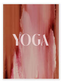 Wandbild Soft Poems - Yoga - treechild