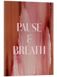 Acrylglasbild Soft Poems - Pause and Breath - treechild