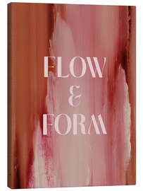 Leinwandbild Soft Poems - Flow and Flora - treechild