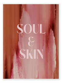 Wandbild Soft Poems - Soul and Skin - treechild