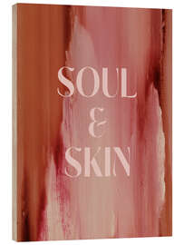 Holzbild Soft Poems - Soul and Skin - treechild