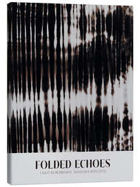 Leinwandbild Folded Echoes - treechild