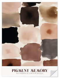 Wandsticker Pigment Memory