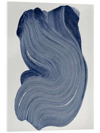 Acrylglasbild Indigo Drift