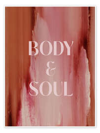 Wandbild Soft Poems - Body and Soul - treechild